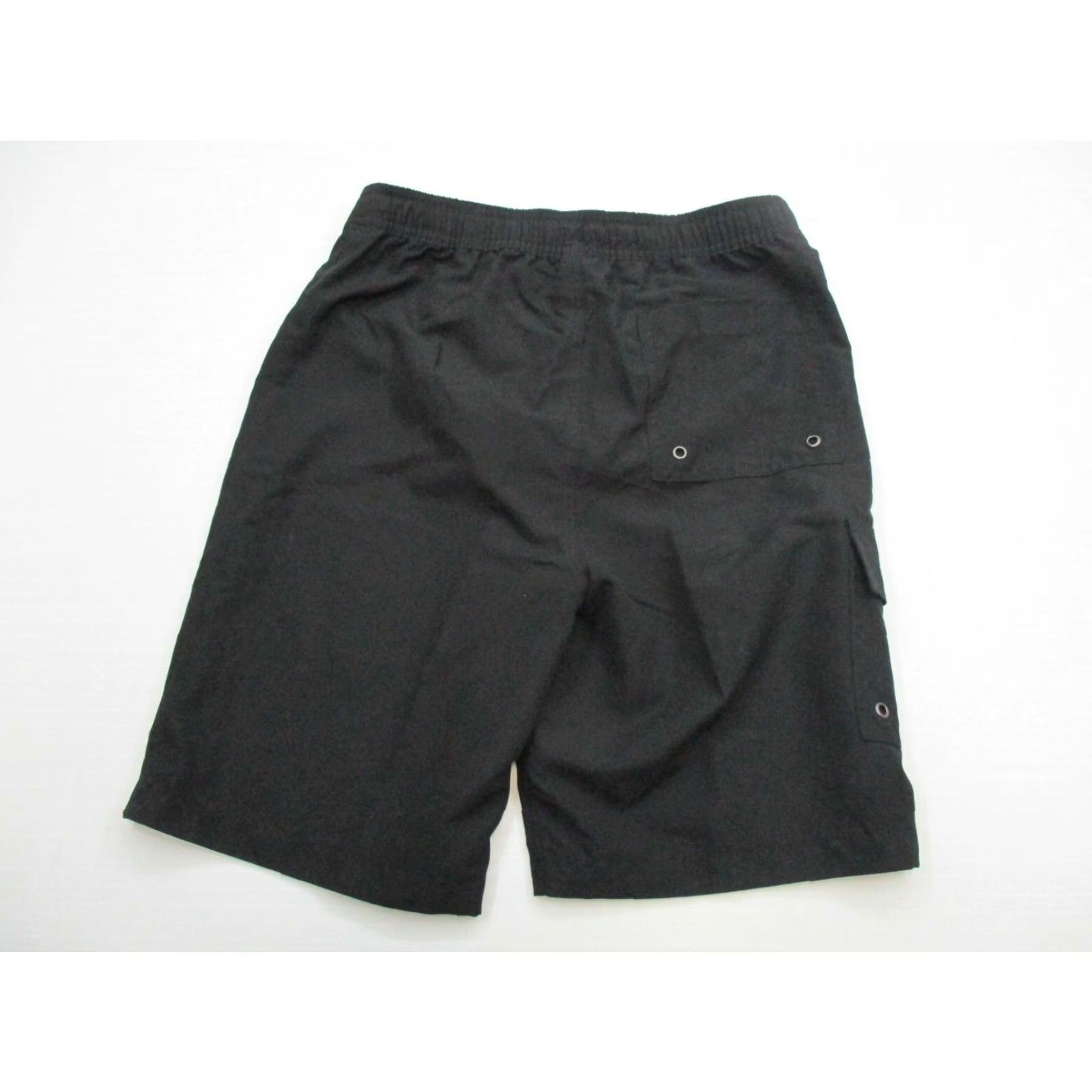 Merona Merona Men's S Board Shorts Swim Bottom Lined Black Solid Casual Size S Size US 29 - 6 Thumbnail