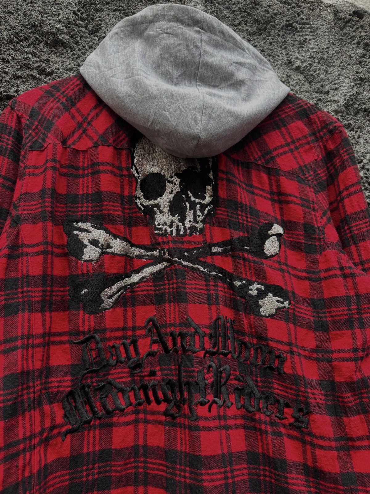 Hysteric Glamour Y2k skull ifsixwasnine flannel hoodie Size US M / EU 48-50 / 2 - 2 Thumbnail