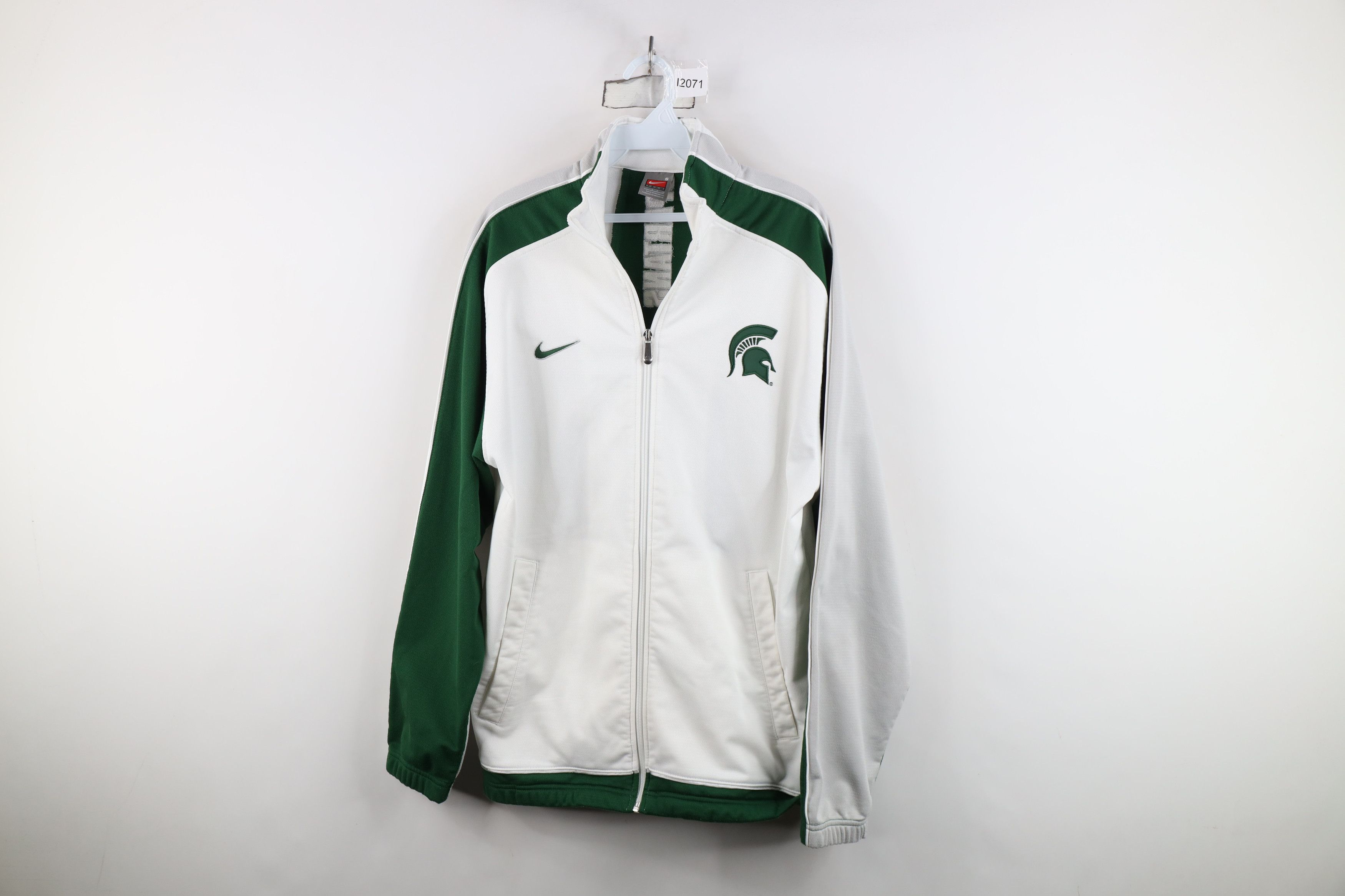 Nike Vintage Nike Michigan State University Full Zip Jacket Size US S / EU 44-46 / 1 - 1 Thumbnail