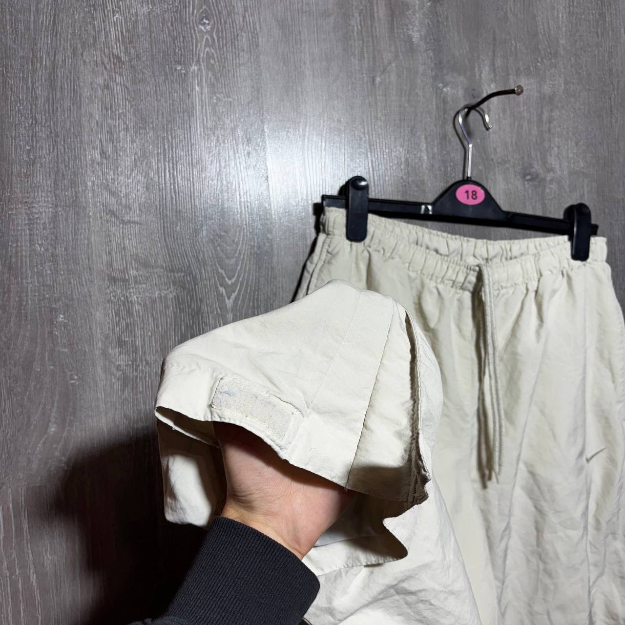 Nike Nike Vintage y2k swoosh logo embroidered drill track pants Size US 32 / EU 48 - 4 Thumbnail