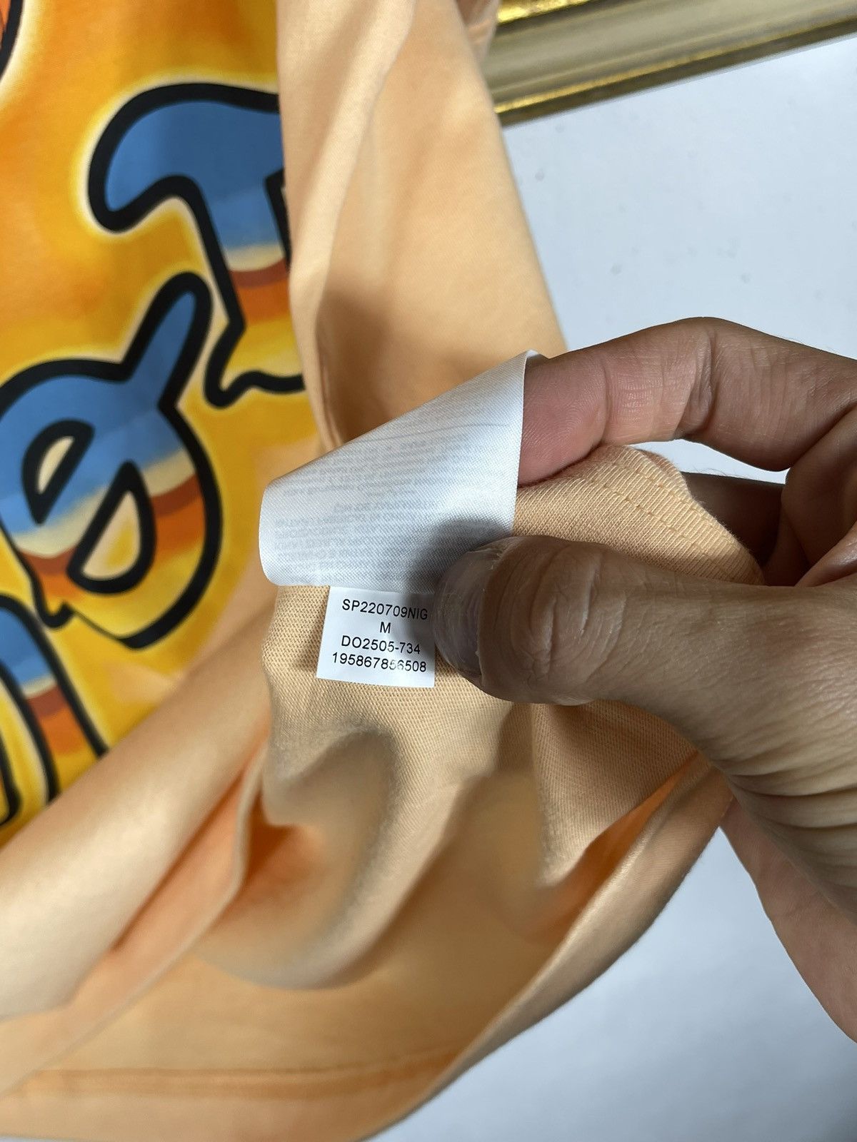 Jordan Brand Air Jordan Orange Tee „Why Not?” Sportswear Streetwear Skate Size US M / EU 48-50 / 2 - 8 Thumbnail