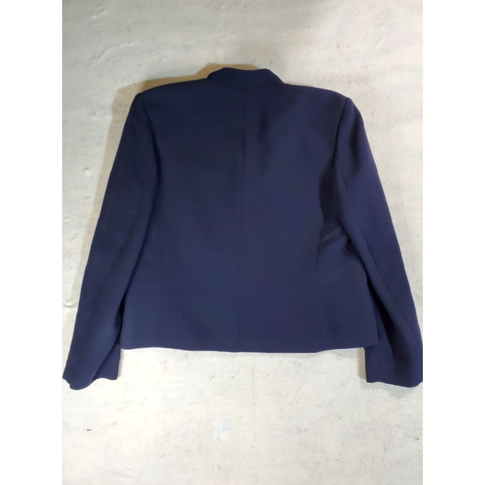 Pendleton VINTAGE Pendleton Signature Blazer/Suit Coat Women's Sz 12 -Full Zip - Dark Blue Size XL / US 12-14 / IT 48-50 - 5 Thumbnail