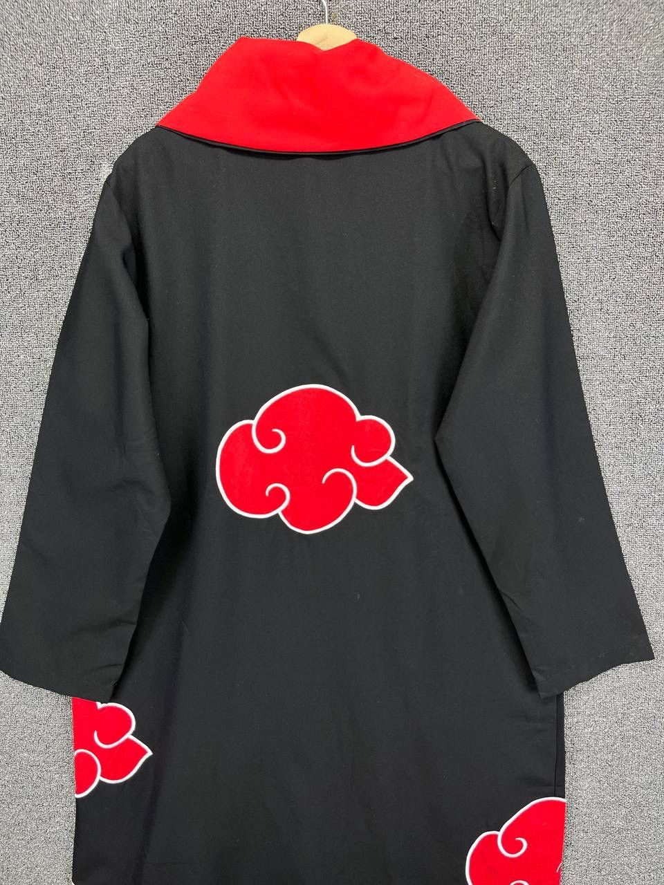 Anime Naruto Akatsuki Japanese Anime Cosplay Long Jacket Size US M / EU 48-50 / 2 - 9 Thumbnail
