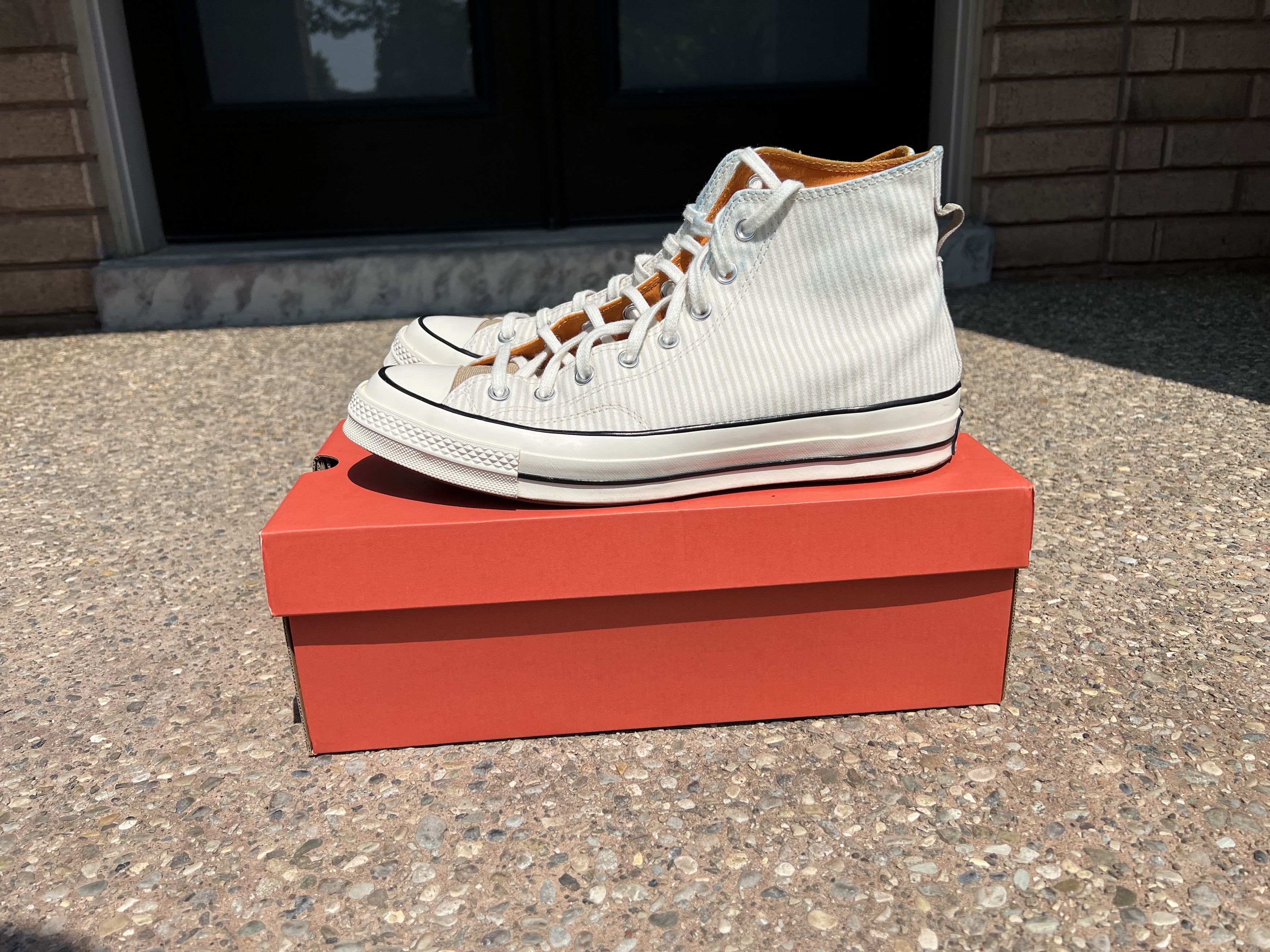 Converse Converse Chuck 70 High Hickory Stripe Size US 12 / EU 45 - 4 Thumbnail