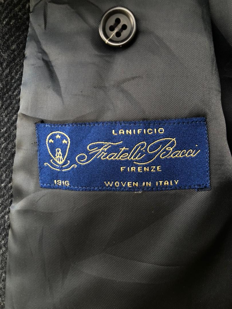 Daniel Cremieux × Vintage Vintage Lanificio Bacci/Daniel Cremieux Wool Jacket Size US L / EU 52-54 / 3 - 3 Thumbnail