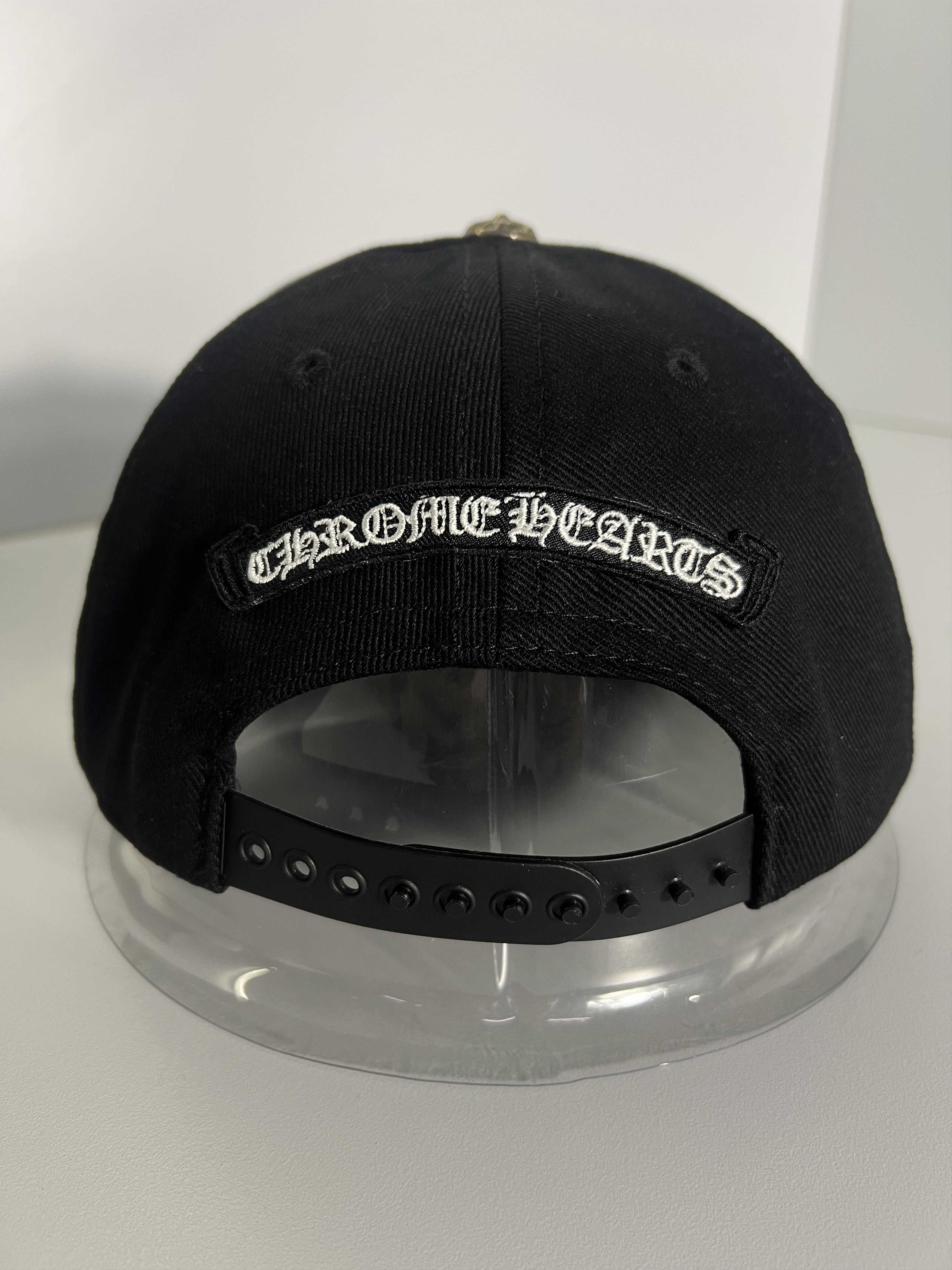 Chrome Hearts Chrome Hearts Black Cross Embroidery Snapback Hat USA Size ONE SIZE - 4 Thumbnail