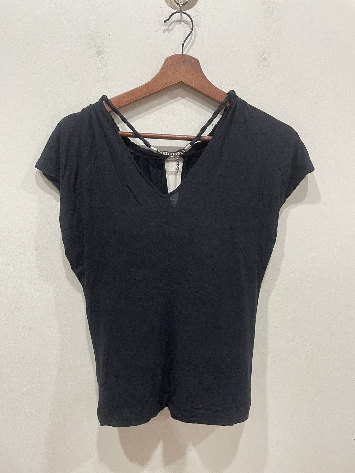 Armani Exchange × Vintage Armani Exchange Nonsleeves Blouse Size XS / US 0-2 / IT 36-38 - 1 Thumbnail