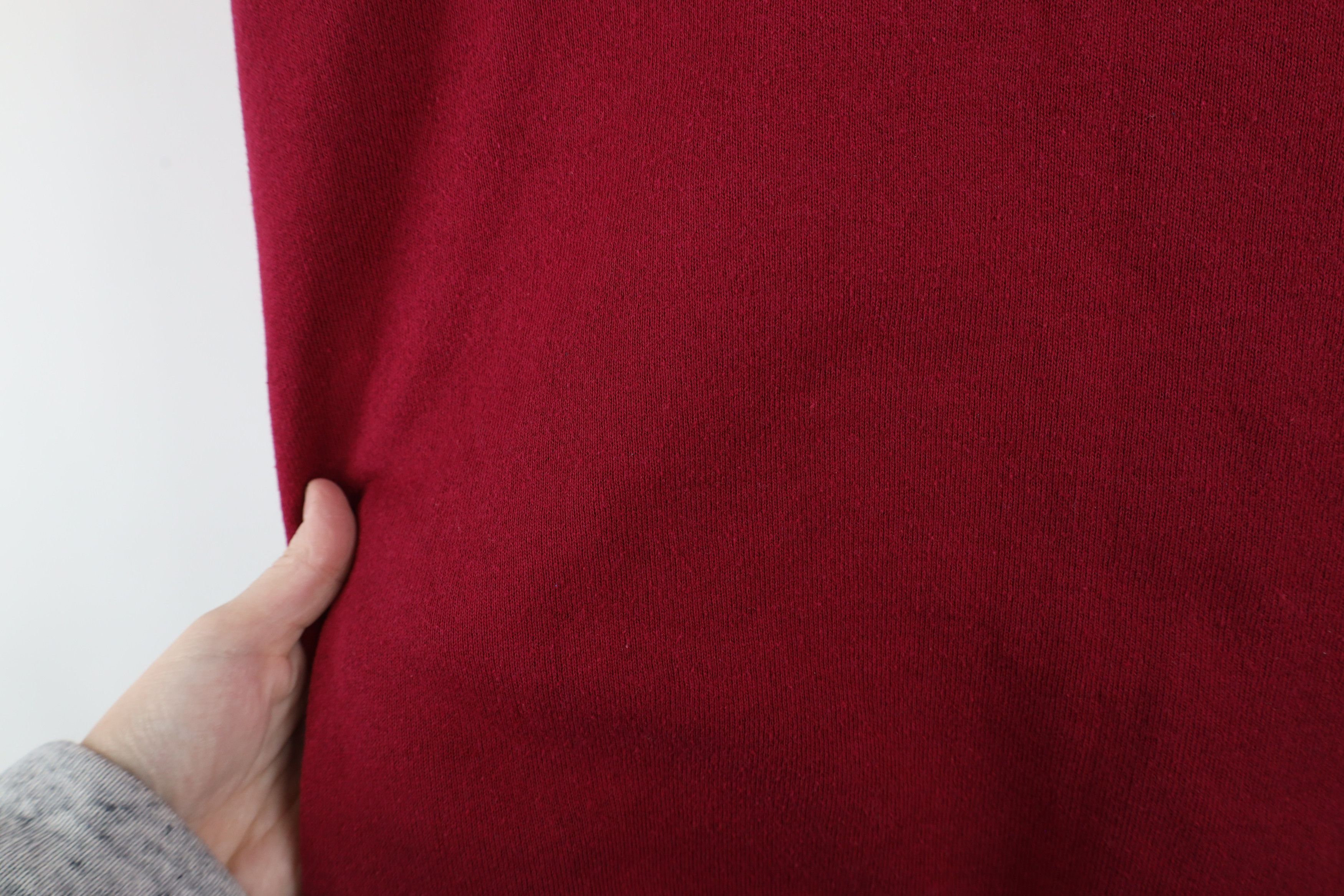 Vintage Vintage 90s Streetwear Full Zip Hoodie Sweatshirt Red USA Size US XL / EU 56 / 4 - 10 Thumbnail