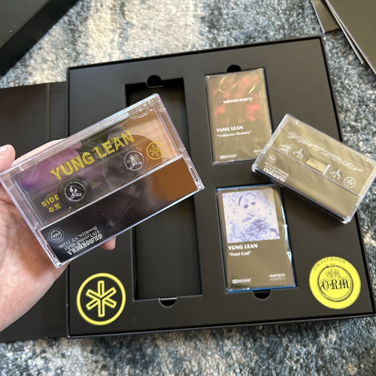 Sad Boys × Yung Lean YEAR0001 x ORMOLYCKA CHAPTER 1 ViNYL RECORD CASSETTE BOX SET Size ONE SIZE - 12 Thumbnail
