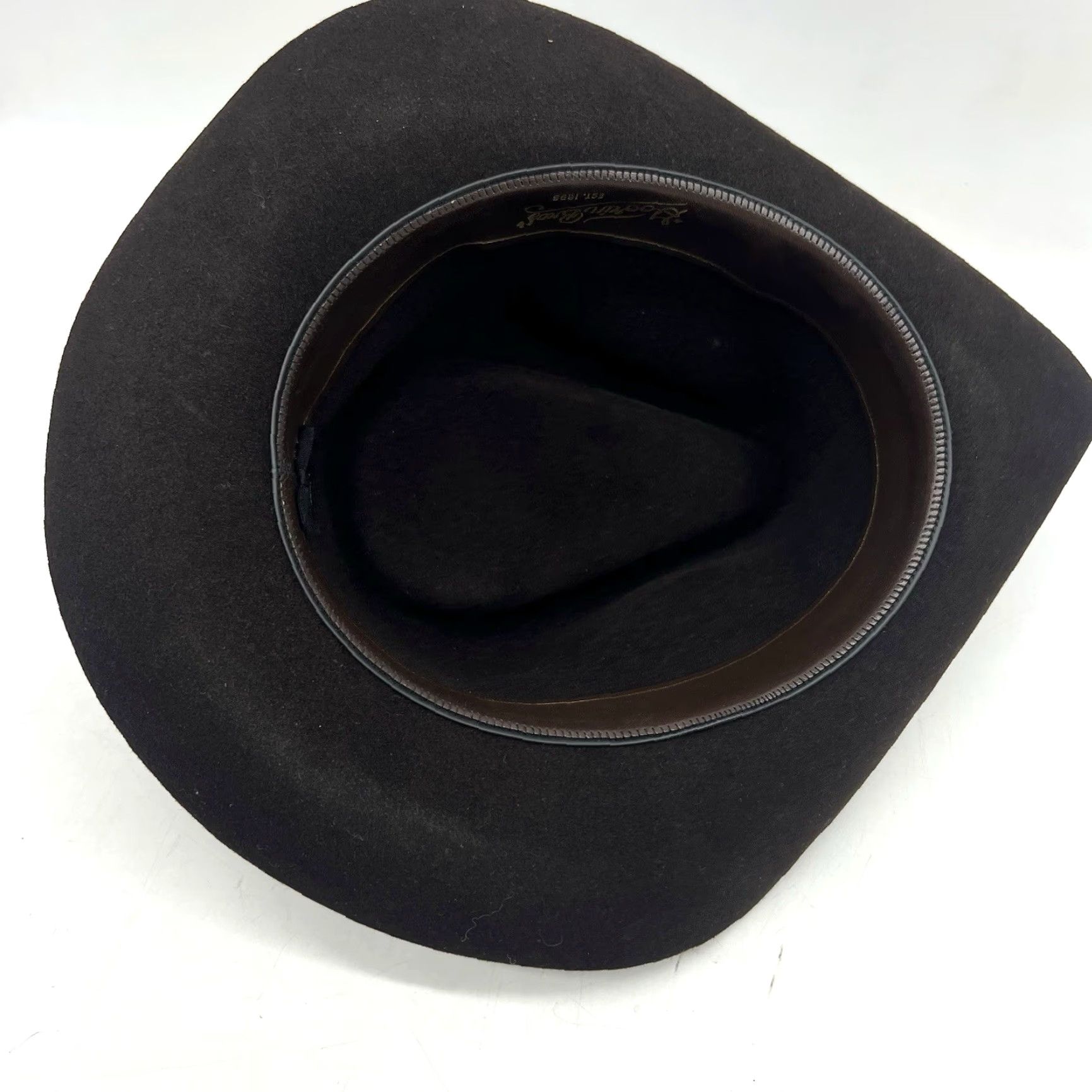 Goorin Bros. Goorin Bros Hat Cowboy XL Mens Merino Wool Western Black Fedora Felt Wide Brim Made USA Classic Western Christmas? Size ONE SIZE - 7 Thumbnail