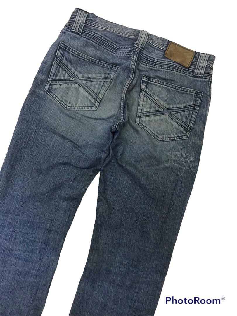 Hysteric Glamour 💥Vtg Japanese Roarguns Japan Art Denim Size US 31 - 11 Thumbnail