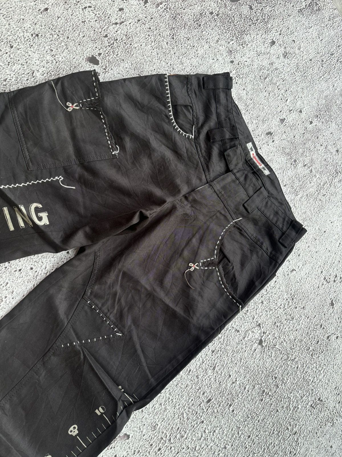Hysteric Glamour Y2k Olleborebla bootcut black pants Size US 29 - 6 Thumbnail