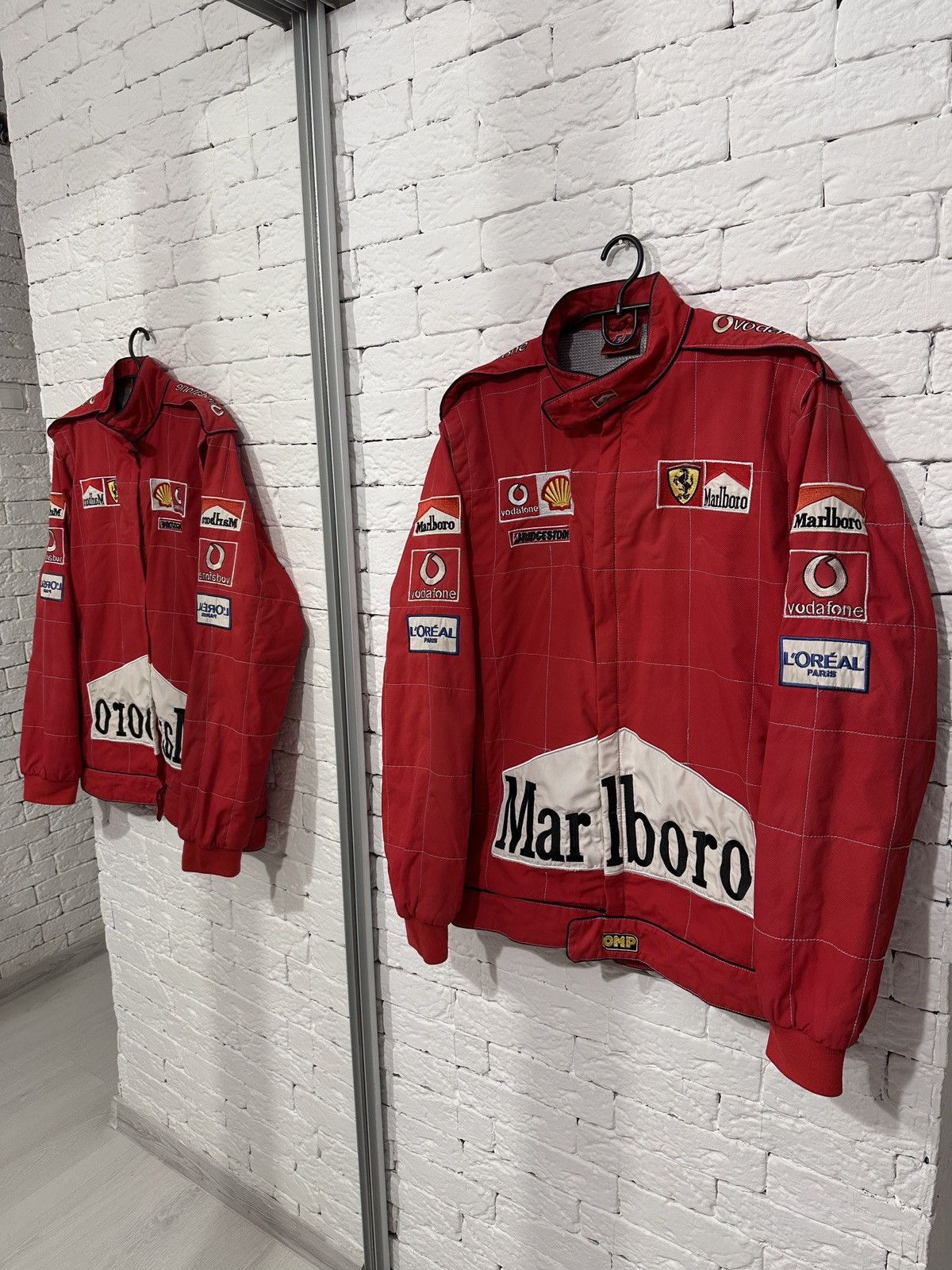 Vintage Marlboro Ferrari Michael Schumacher Racing Jacket F1
