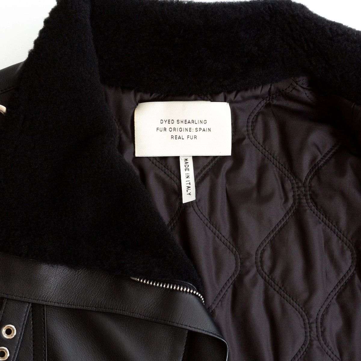 Hermes Hermes Shearling Cropped Leather Jacket Size XS / US 0-2 / IT 36-38 - 12 Thumbnail