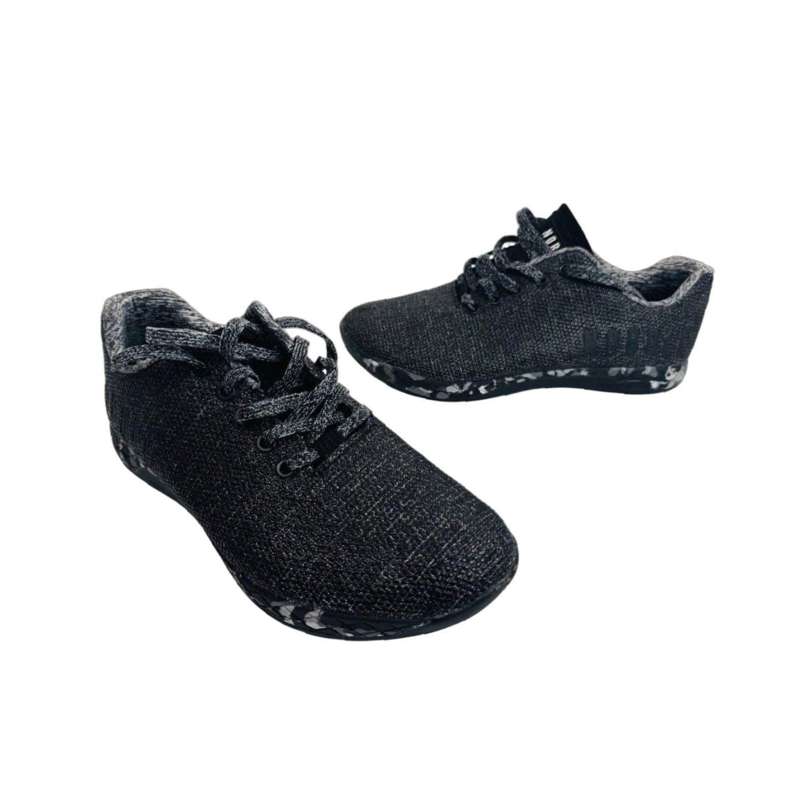 Vintage No Bull Camouflage Base Mens 8.5 Weight Sneakers Black Gray Knit Upper Casual Shoes Mens Size US 9 / IT 39 - 1 Thumbnail