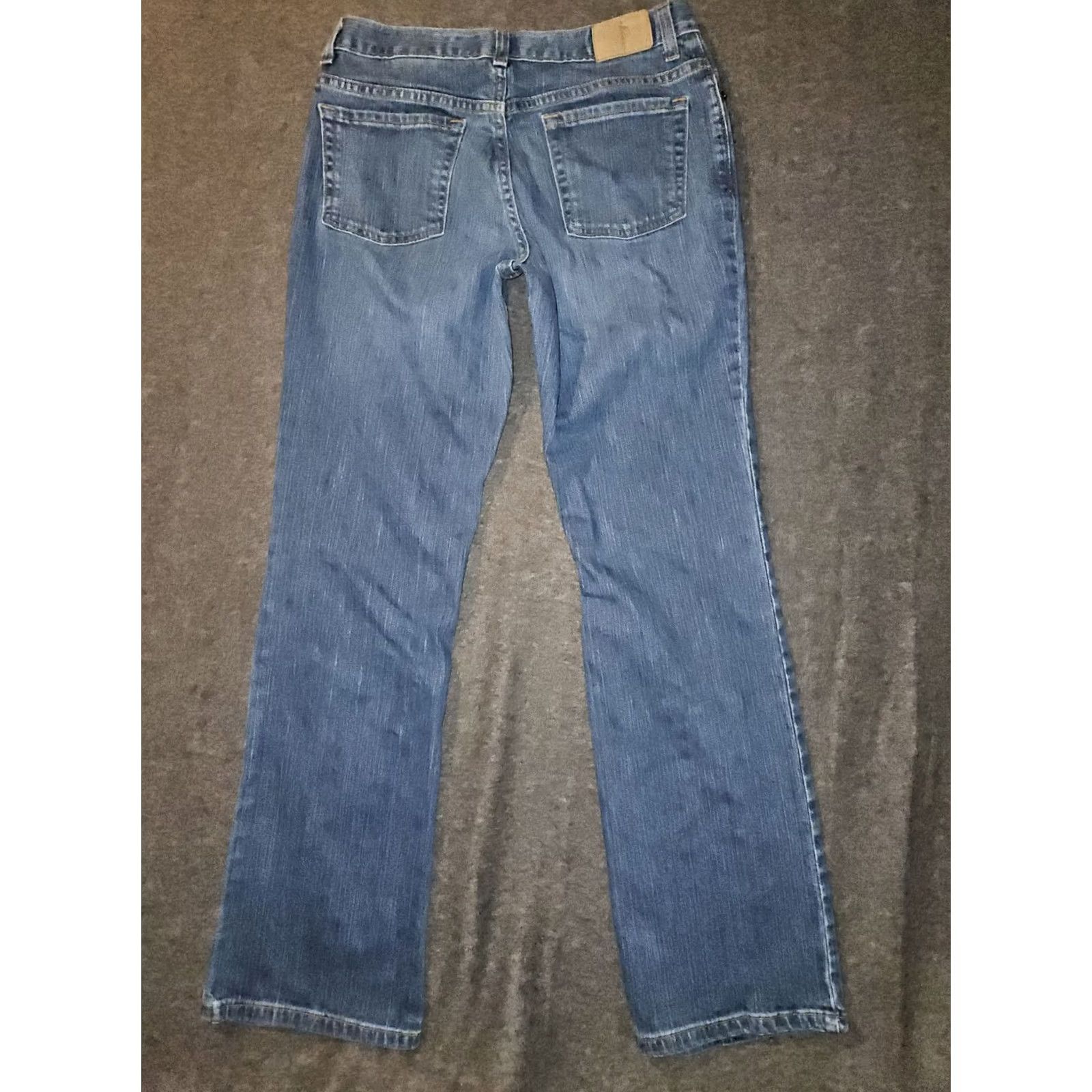 Eddie Bauer Eddie Bauer Bootcut Jeans Women's 8 Regular Mid Blue Denim Stretch 90s Nature Casual Outdoor Jeans Women Regular Size 8 Mens Womens Size 30" / US 8 / IT 44 - 8 Thumbnail