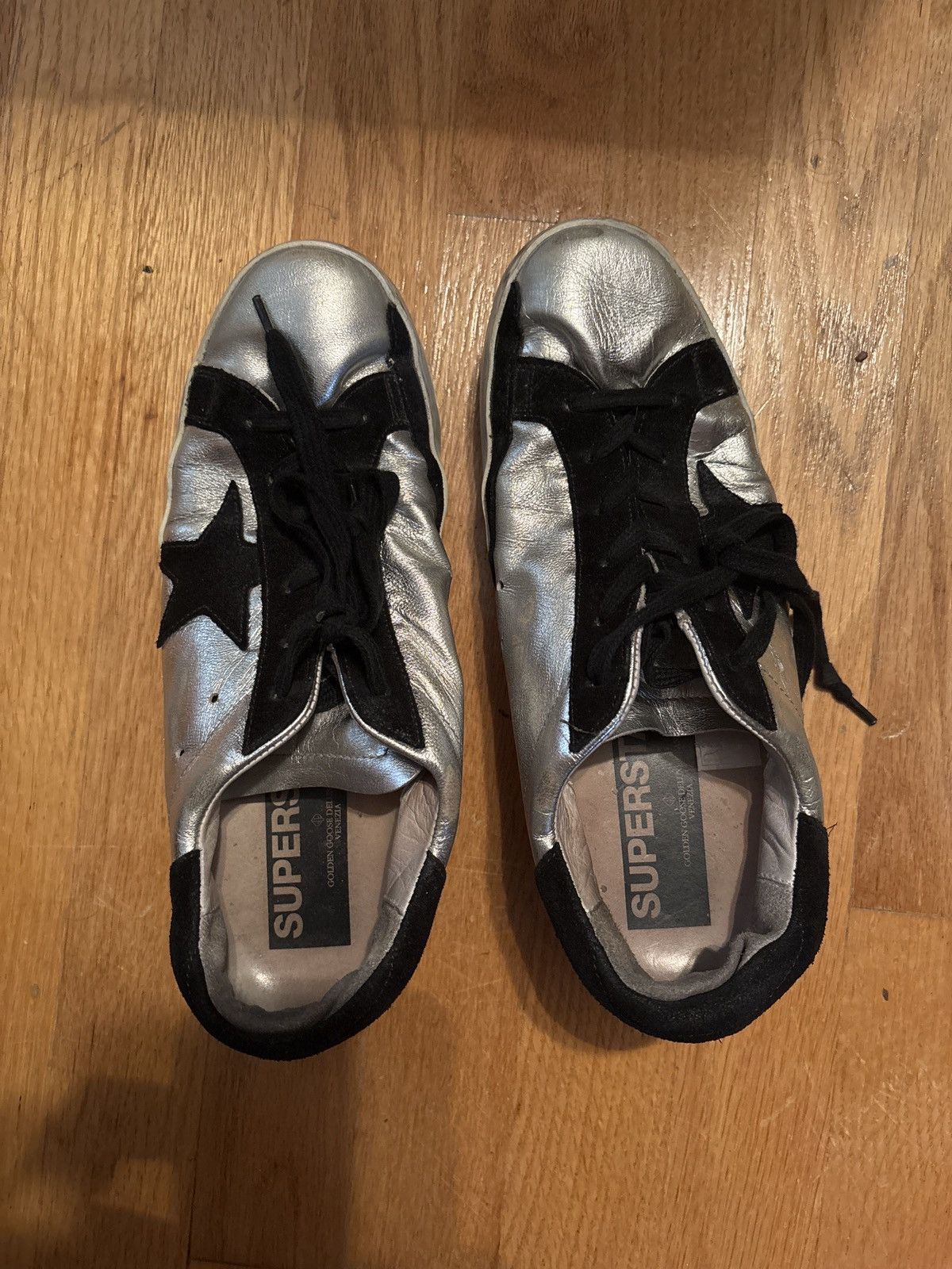 Golden Goose Golden Goose Superstar Sneakers Size US 9 / IT 39 - 3 Thumbnail