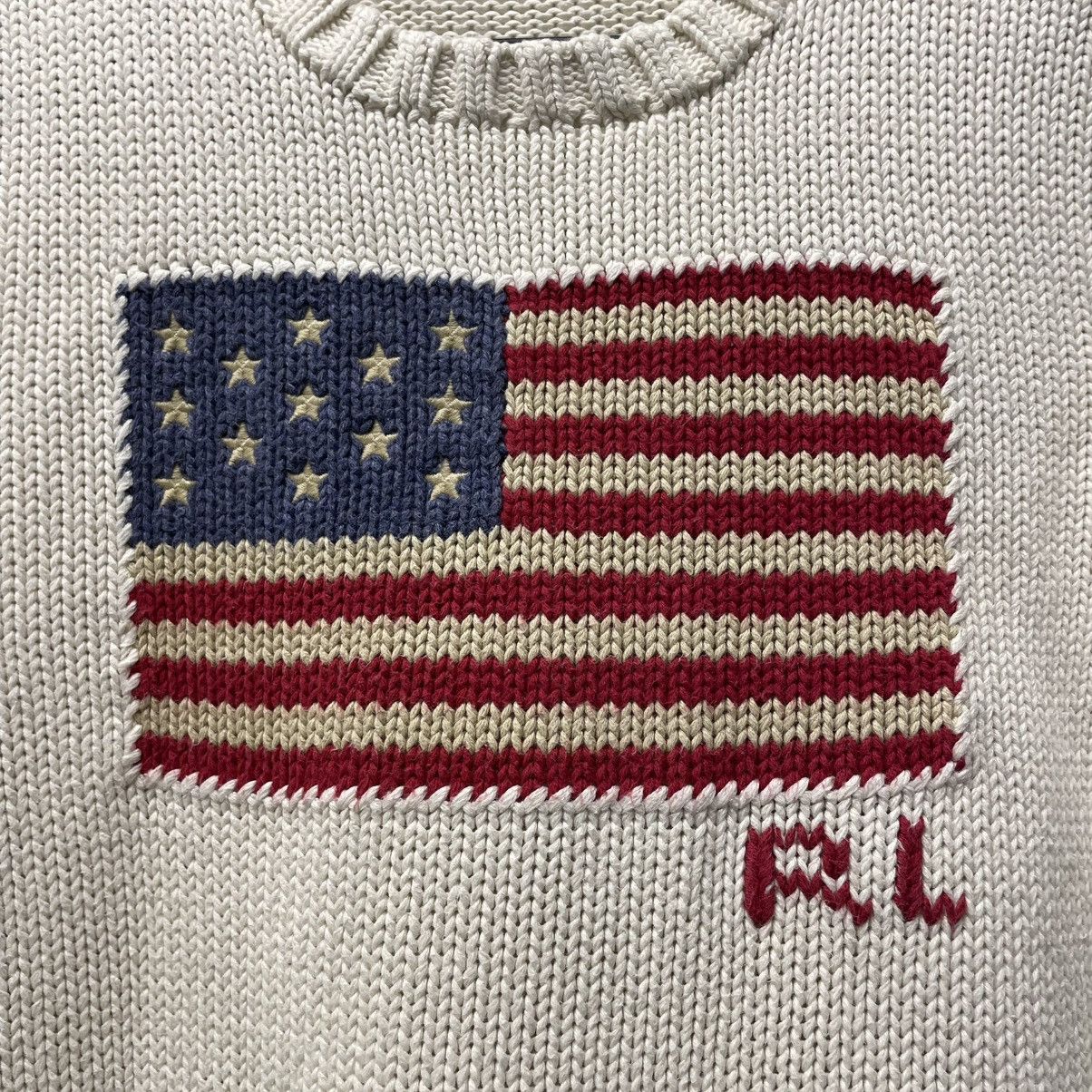 Polo Ralph Lauren Polo Ralph Lauren American Flag Sweater Size US XS / EU 42 / 0 - 9 Thumbnail