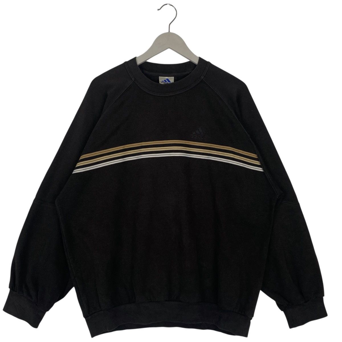 Other Vintage Adidas Embroidery Crewneck Sweatshirt Black Size US S / EU 44-46 / 1 - 1 Thumbnail