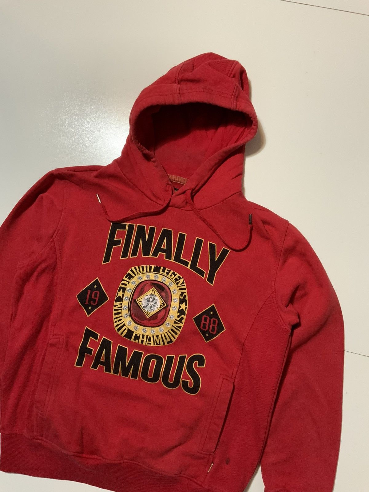 Big Sean Finally Famous Big Sean Ecko Detroit Legends Ring Hoodie Size US S / EU 44-46 / 1 - 3 Thumbnail