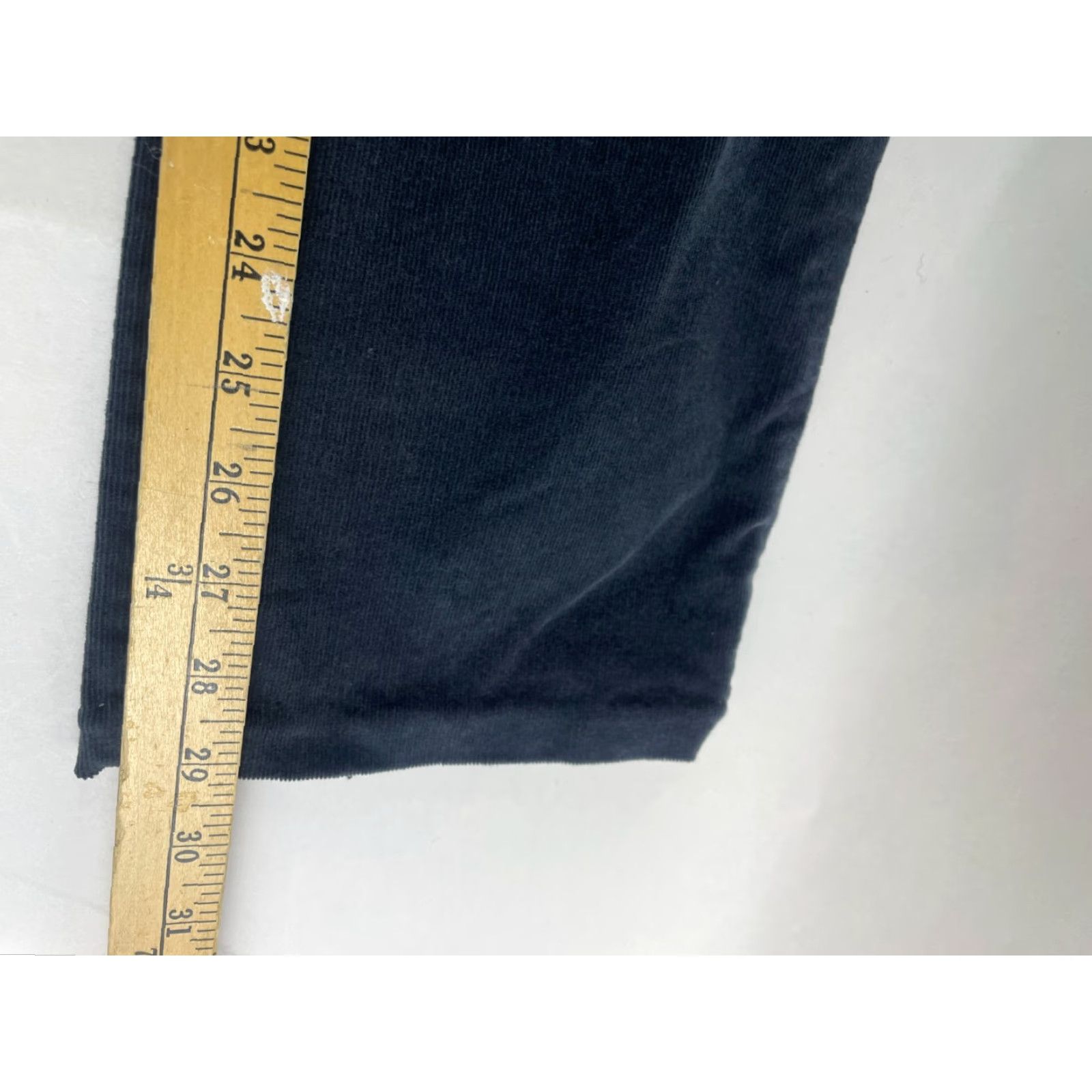 Gloria Vanderbilt Gloria Vanderbilt Pants Women's Size 6 Blue Mid-Rise Corduroy Flat Front Straight Hemmed to 29" Inseam 29" Chino Solid Womens Size 28" / US 6 / IT 42 - 5 Thumbnail