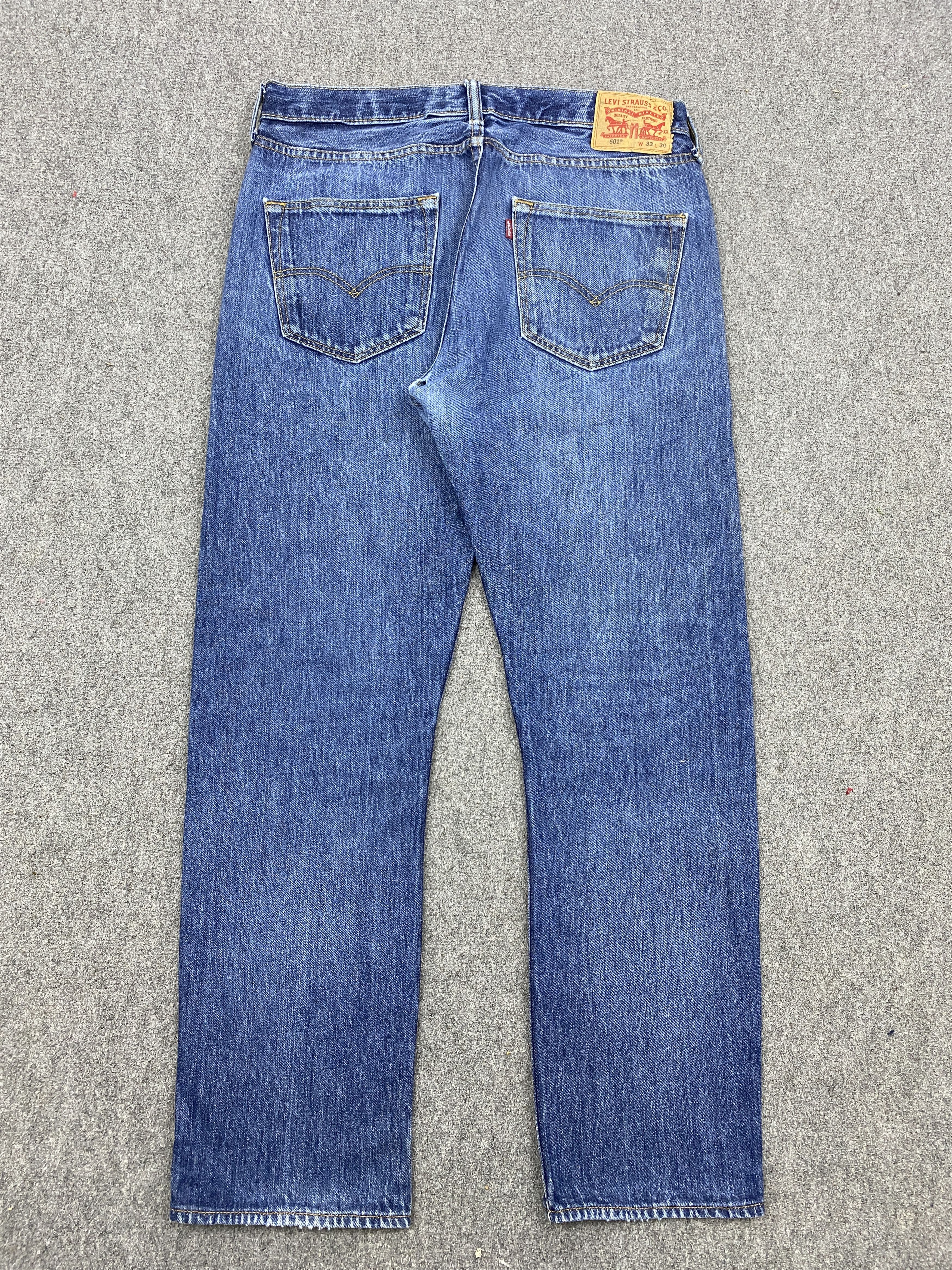 Levi's Blue Denim Vintage Levi's 501 Jeans DP2838 Size US 32 / EU 48 - 3 Thumbnail