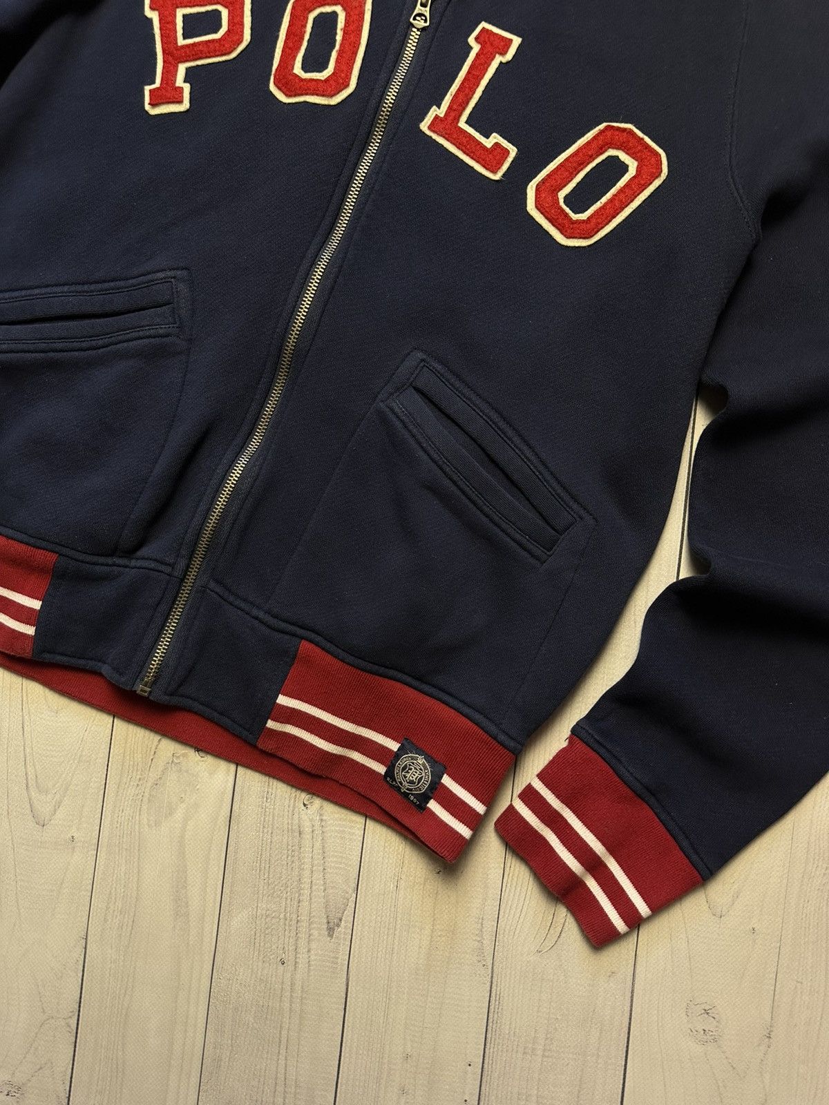 Vintage polo Ralph Lauren jacket size M big logo