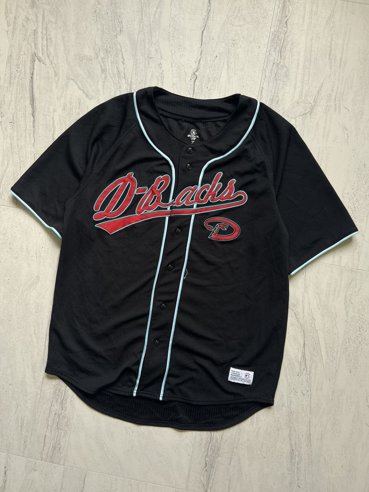 Vintage Vintage MLB Arizona Diamondbacks Baseball Jersey Size US L / EU 52-54 / 3 - 2 Thumbnail