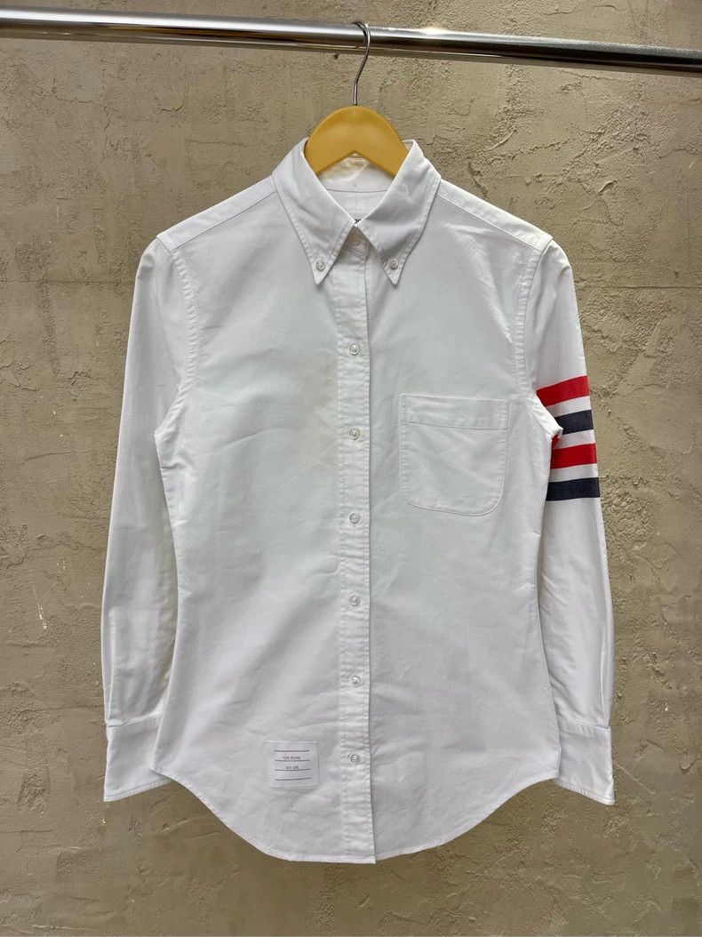 Thom Browne Thom Browne Red and black armband shirt Size XS / US 0-2 / IT 36-38 - 5 Thumbnail
