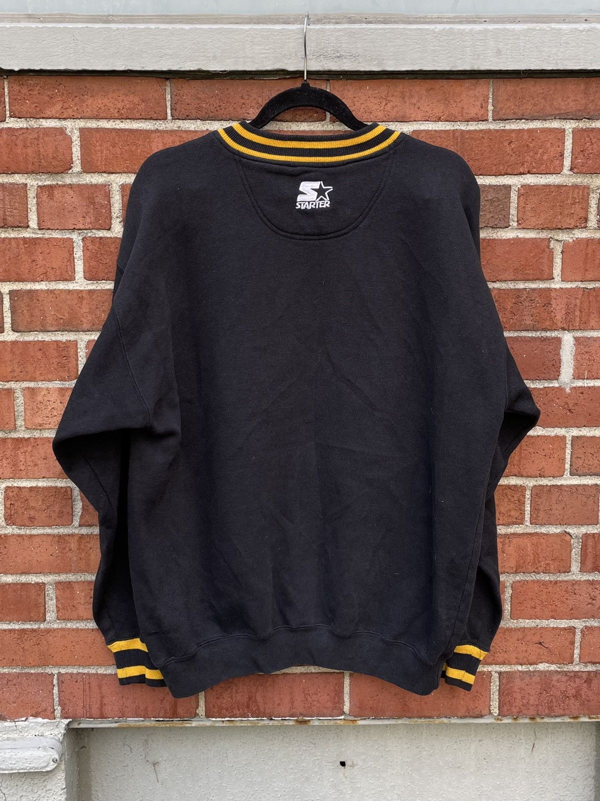 Starter 90s Starter Pittsburgh Steelers Embroidered Sweatshirt Size US L / EU 52-54 / 3 - 5 Thumbnail