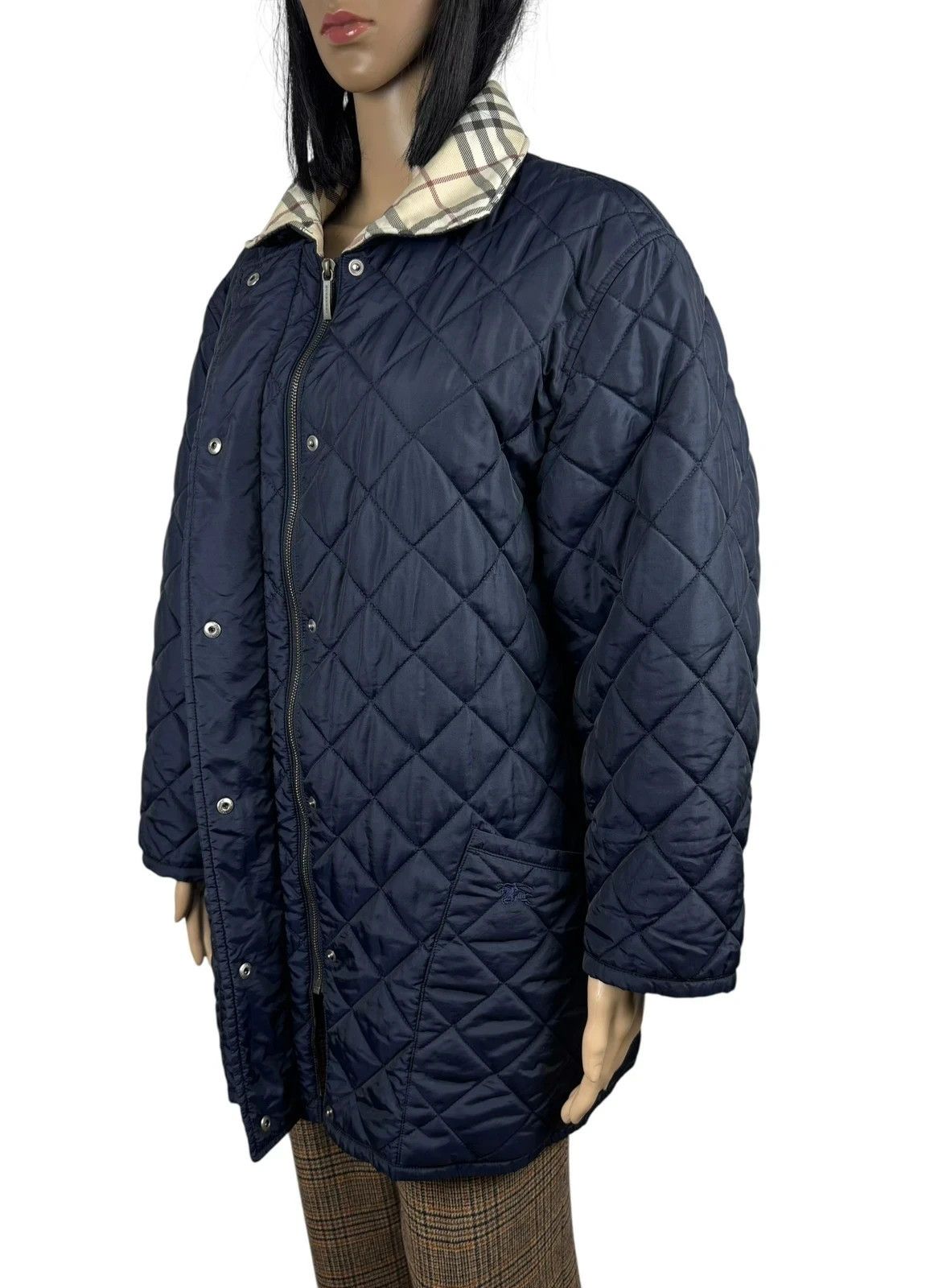 Burberry Burberry Vintage Quilted Jacket Check Women size DE40 Size M / US 6-8 / IT 42-44 - 10 Thumbnail