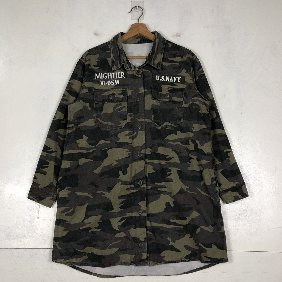 Japanese Brand 🔥Vintage Military Camouflage Work Jacket Gorge Japan Made Size US M / EU 48-50 / 2 - 1 Thumbnail