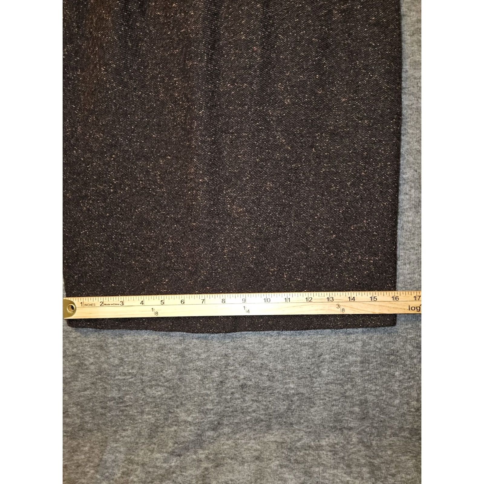 Banana Republic VINTAGE Banana Republic Wool Silk Blend Dress Brown Tweed V-Neck Knee Length Lined Pencil Dress Womens 0 Regular Sleeveless Size XS / US 0-2 / IT 36-38 - 6 Thumbnail