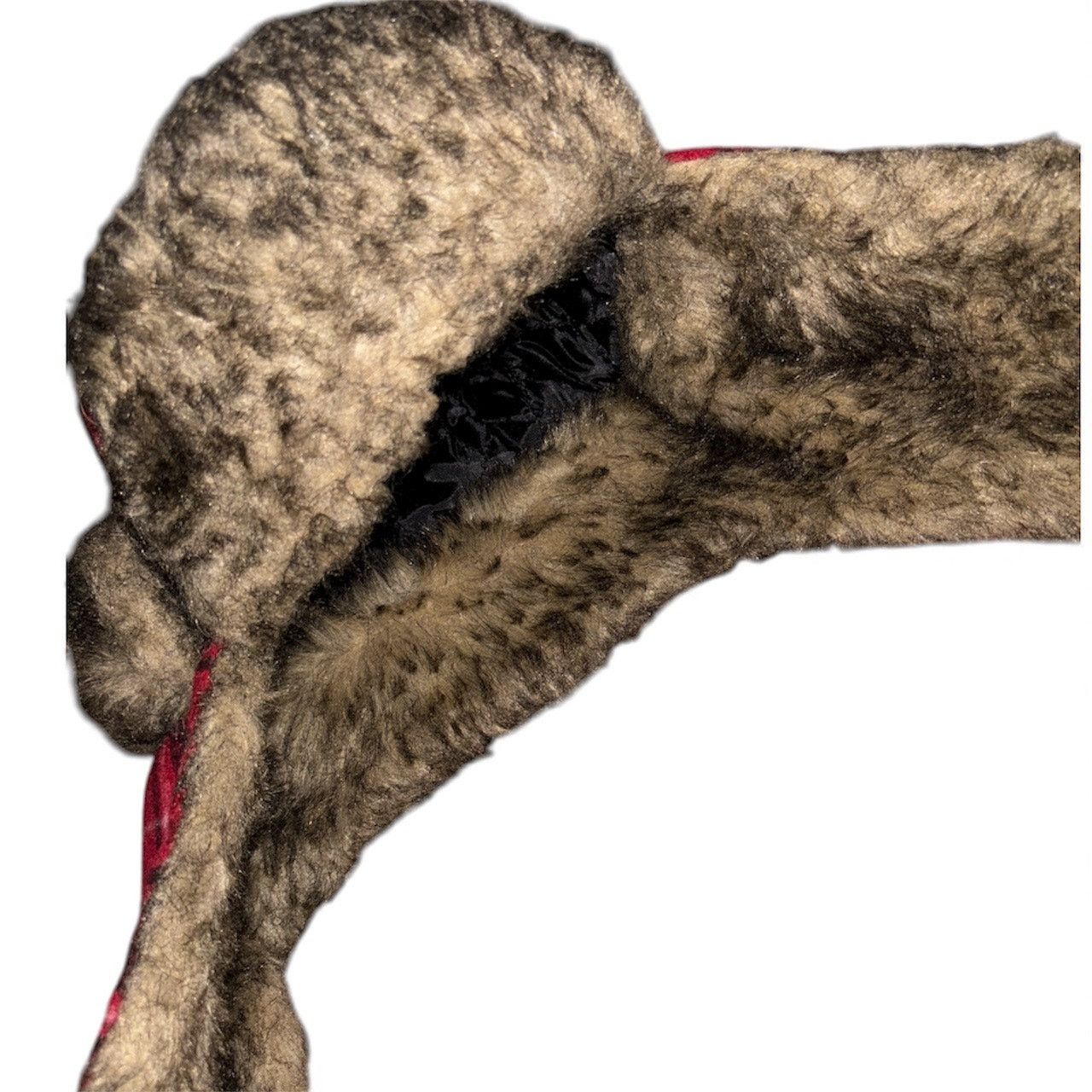 City Hunter City Hunter Red Trapper Hat Aviator Style One Size Size ONE SIZE - 3 Thumbnail
