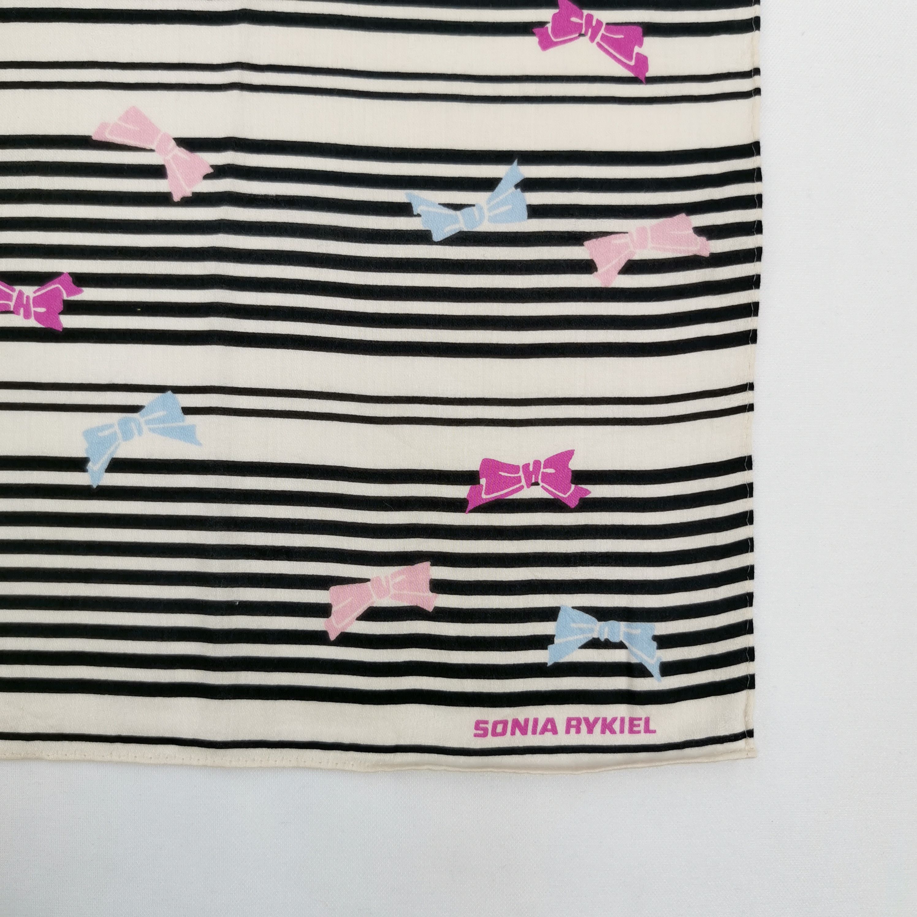 Sonia Rykiel Vintage Sonia Rykiel Handkerchief Neckerchief Bandana Size ONE SIZE - 3 Thumbnail