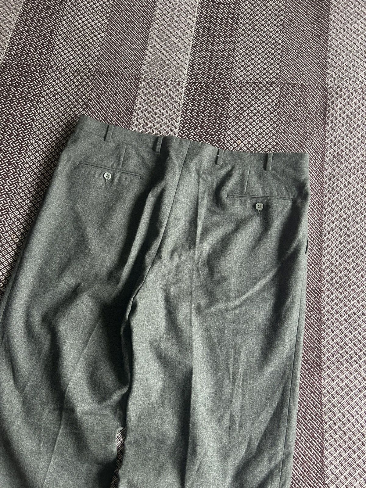 Burberry Vintage Burberrys Grey Classic Pants Japanese Style Solid Size US 36 / EU 52 - 7 Thumbnail