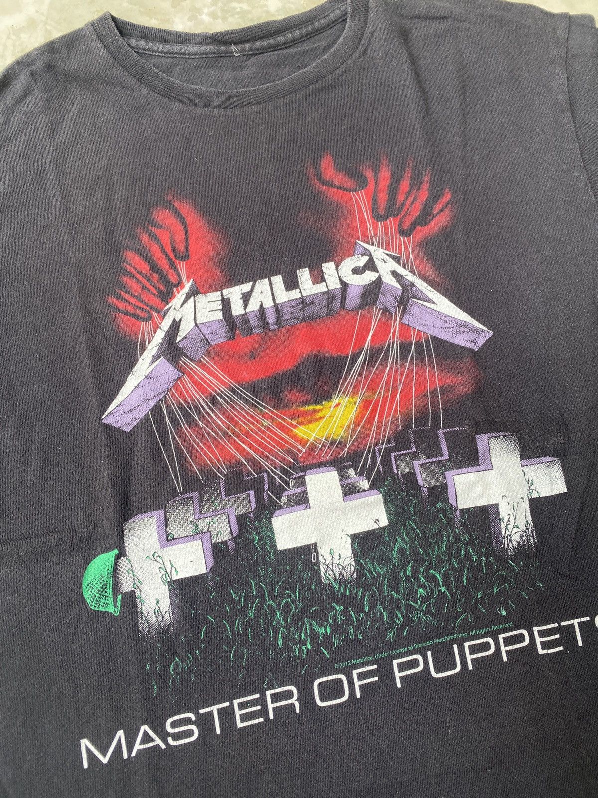 Band Tees METALLICA “Master of Puppets” Men’s Tee (2012) Size US M / EU 48-50 / 2 - 5 Thumbnail