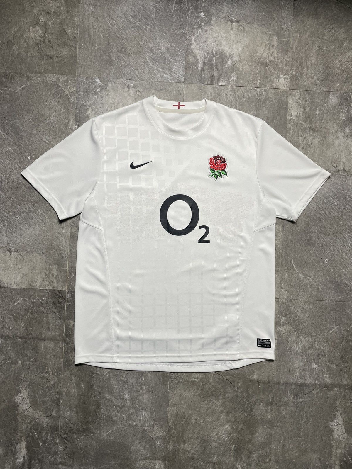 Nike Nike England O2 2011 2012 Home Soccer Jersey Rugby T-Shirt Size US L / EU 52-54 / 3 - 1 Thumbnail