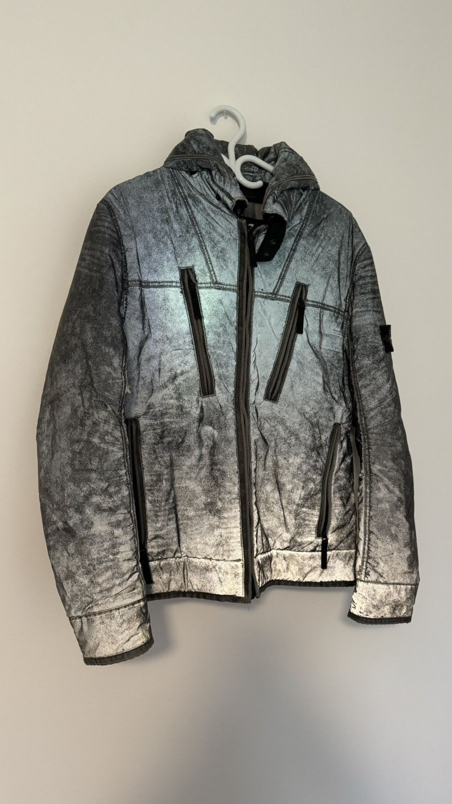 Stone Island Vintage Archive Stone Island Liquid Reflective Jacket Grailed