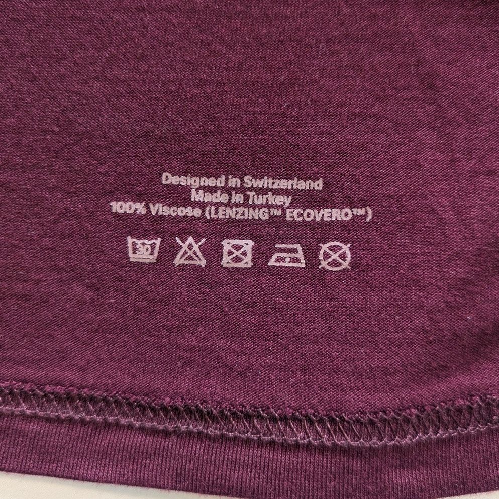 Other Muntagnard x Swiss Maroon Tshirt Recycled Wood Large Size L / US 10 / IT 46 - 6 Thumbnail
