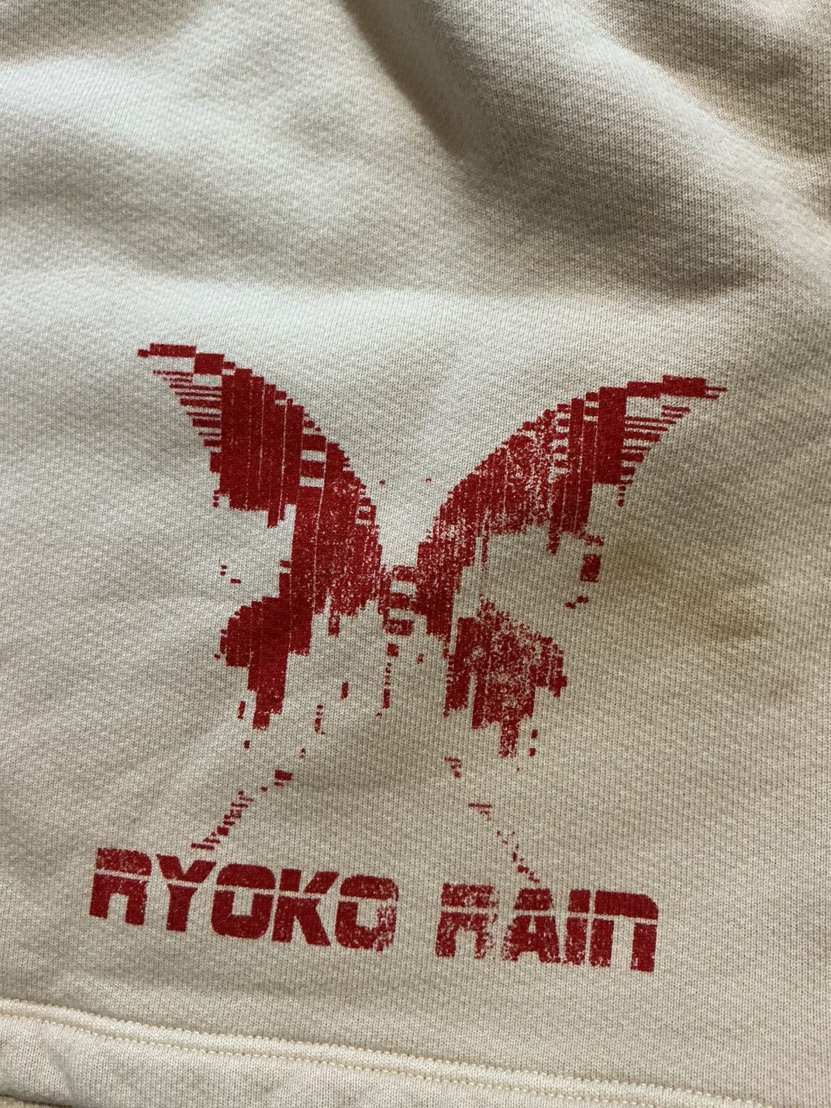 Ryoko Rain Ryoko Rain Butterfly Graphic 5" Inseam Sweat Shorts Size US 36 / EU 52 - 7 Thumbnail