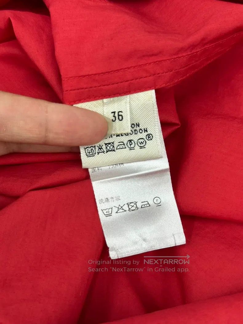 Other Hermes Red Shirt Top Size XS / US 0-2 / IT 36-38 - 6 Thumbnail