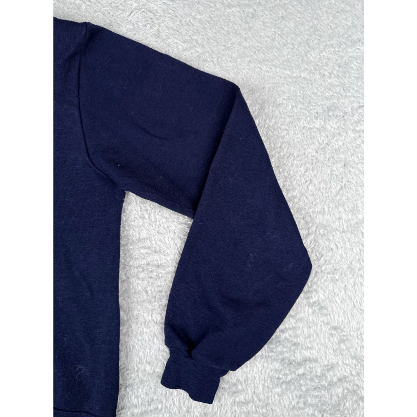 The North Face VINTAGE The North Face Sweater Men Mock Neck Henley 1/4 Zip Jersey Blue Medium Mens Regular Size M Size US M / EU 48-50 / 2 - 2 Thumbnail