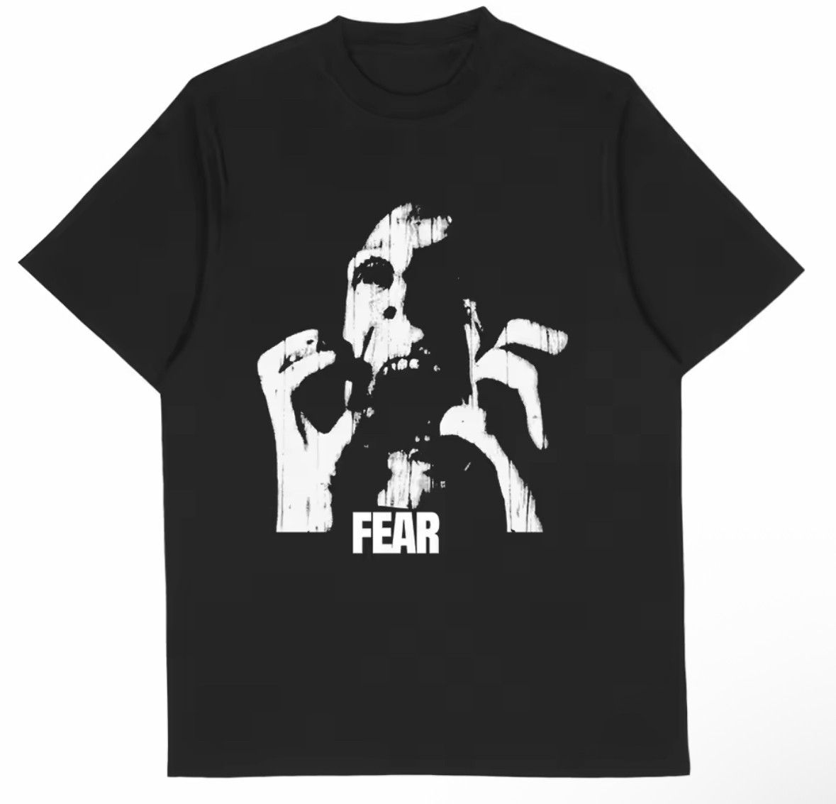Other Streetwear Vintage Fear Shout Print T-Shirt Punk Size US S / EU 44-46 / 1 - 1 Thumbnail