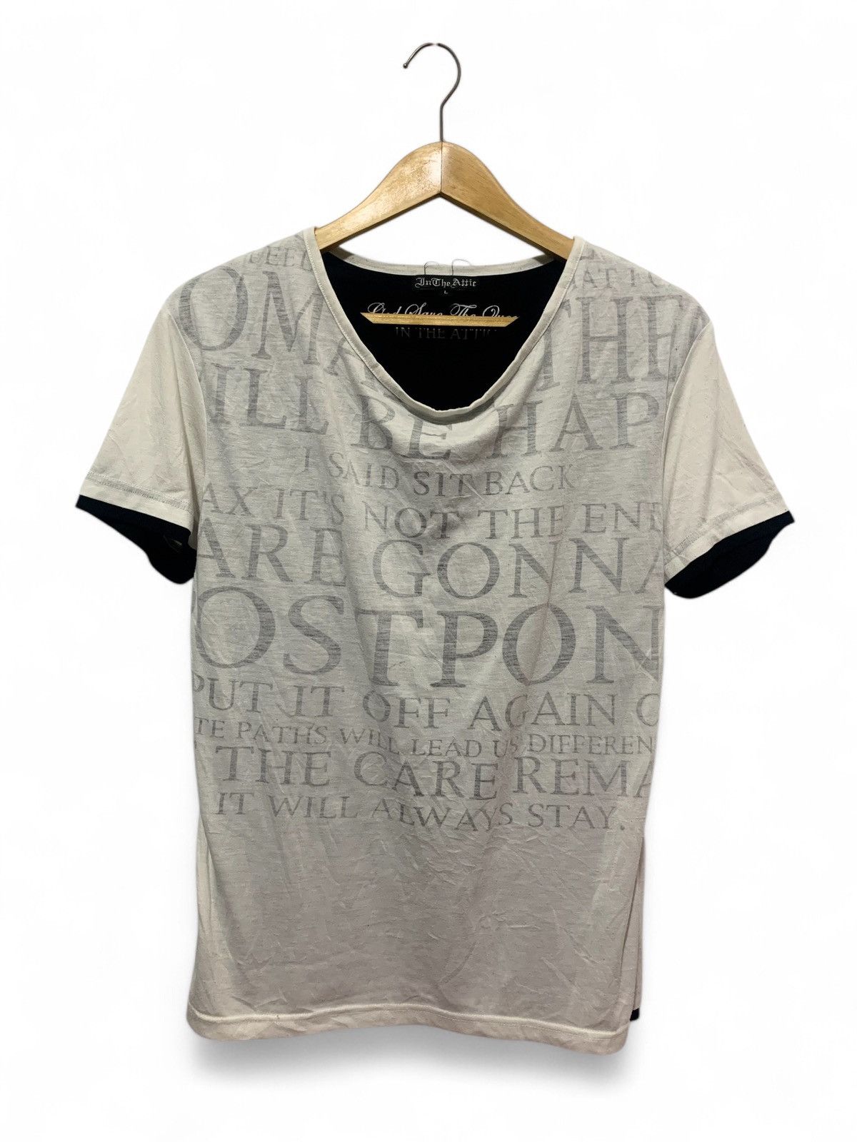 In The Attic In the Attic Foem God Save the Queen Double Layer T shirt Size US M / EU 48-50 / 2 - 2 Thumbnail