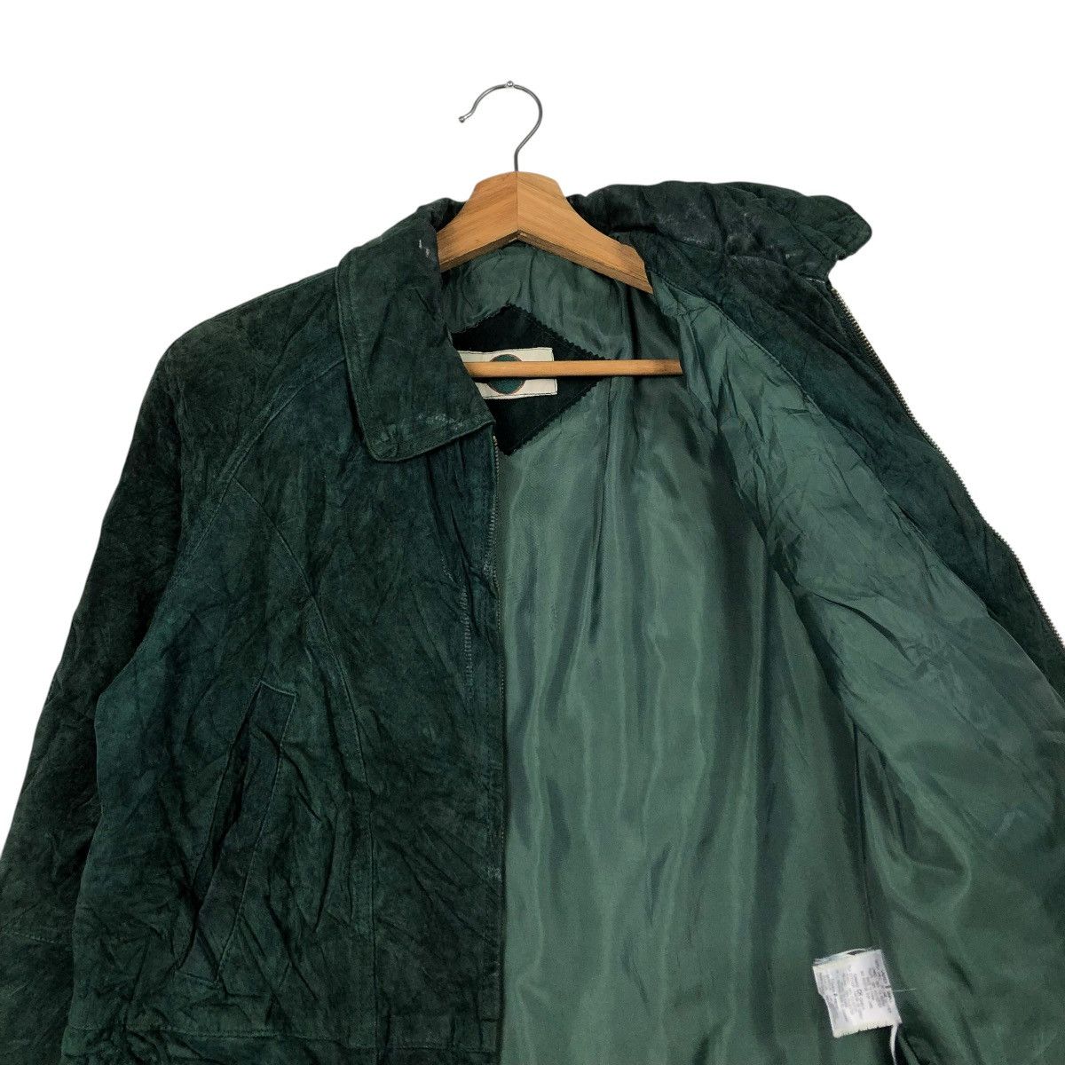 Japanese Brand 🔥VINTAGE CHORE LEATHER JACKET OUT BROOK ISSEY MIYAKE Size US S / EU 44-46 / 1 - 12 Thumbnail