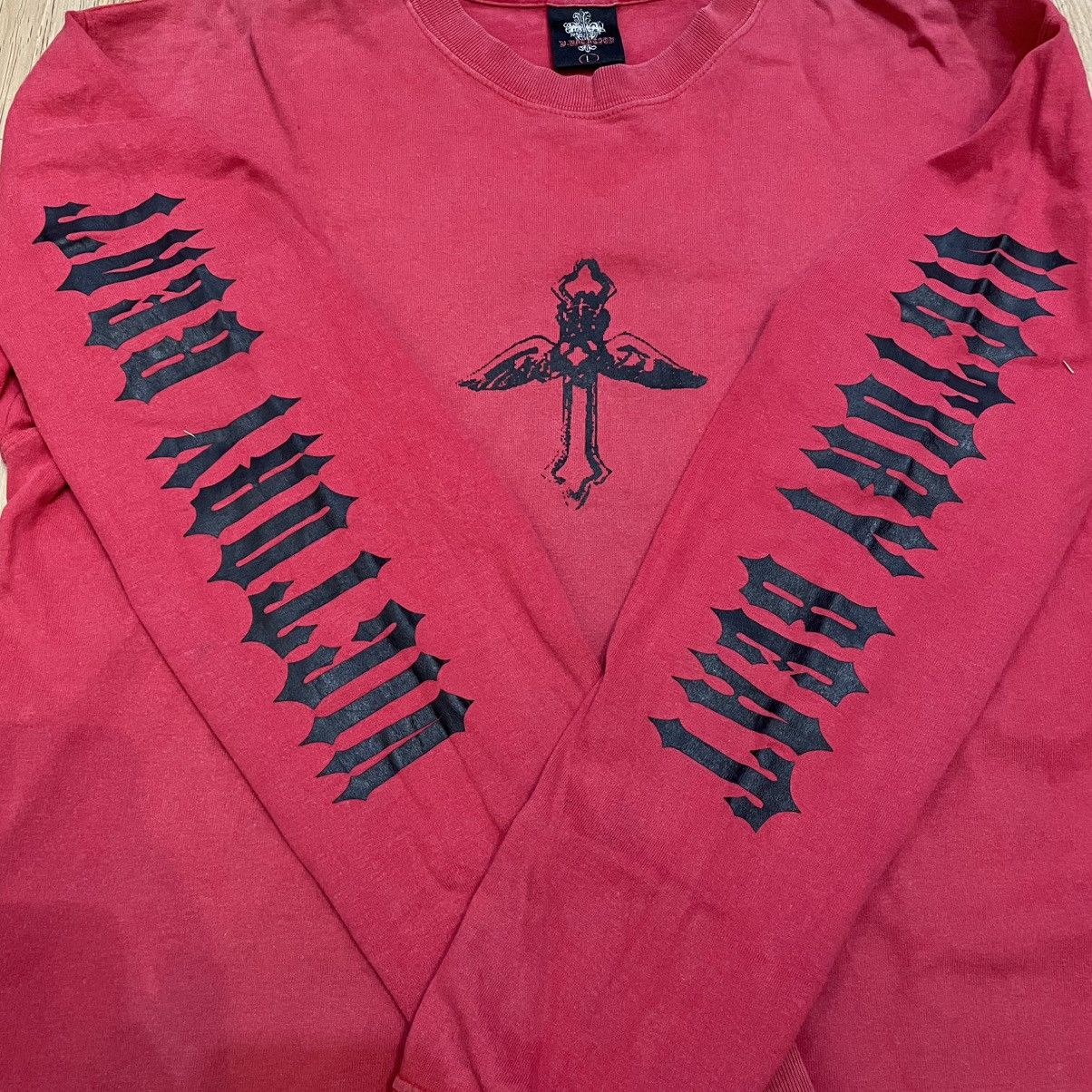 20471120 Victory Beat Long Sleeve Shirt Poem Punk Style Size US L / EU 52-54 / 3 - 3 Thumbnail