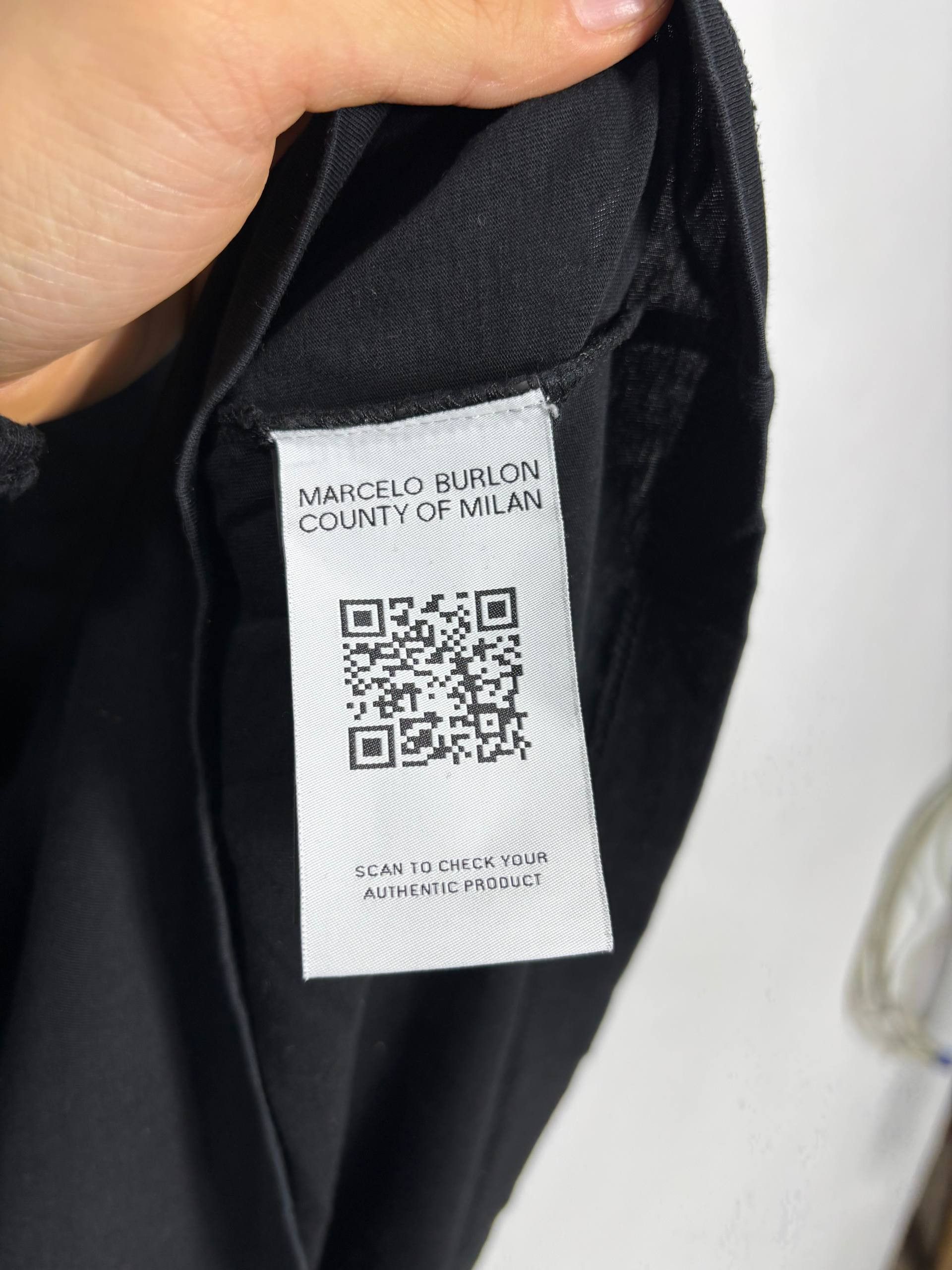 Marcelo Burlon Marcelo Burlon Neon Wings Black & Blue T-Shirt Size US XL / EU 56 / 4 - 5 Thumbnail