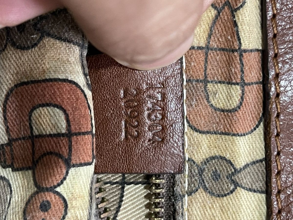 Gucci Vintage Gucci Monogram Leather Shoulder Bag Size ONE SIZE - 15 Thumbnail