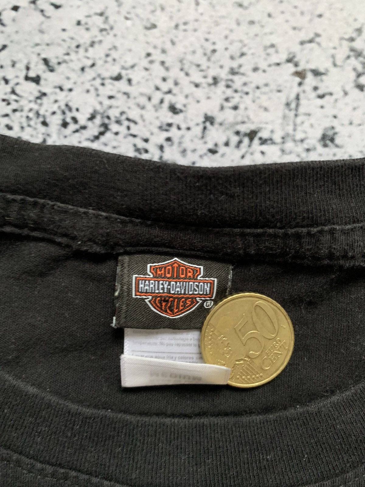 Harley Davidson × Vintage Vintage Harley Davidson Barcelona 2015 Tee Women’s T-Shirt Size US S / EU 44-46 / 1 - 5 Thumbnail